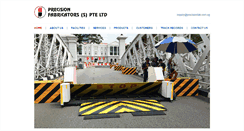 Desktop Screenshot of precisionfab.com.sg